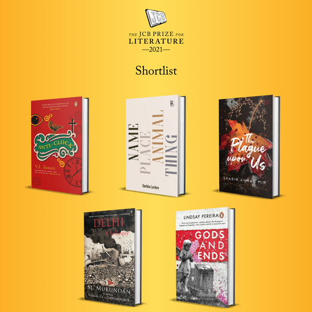 The 2021 JCB Prize for Literature ,Shortlist announced