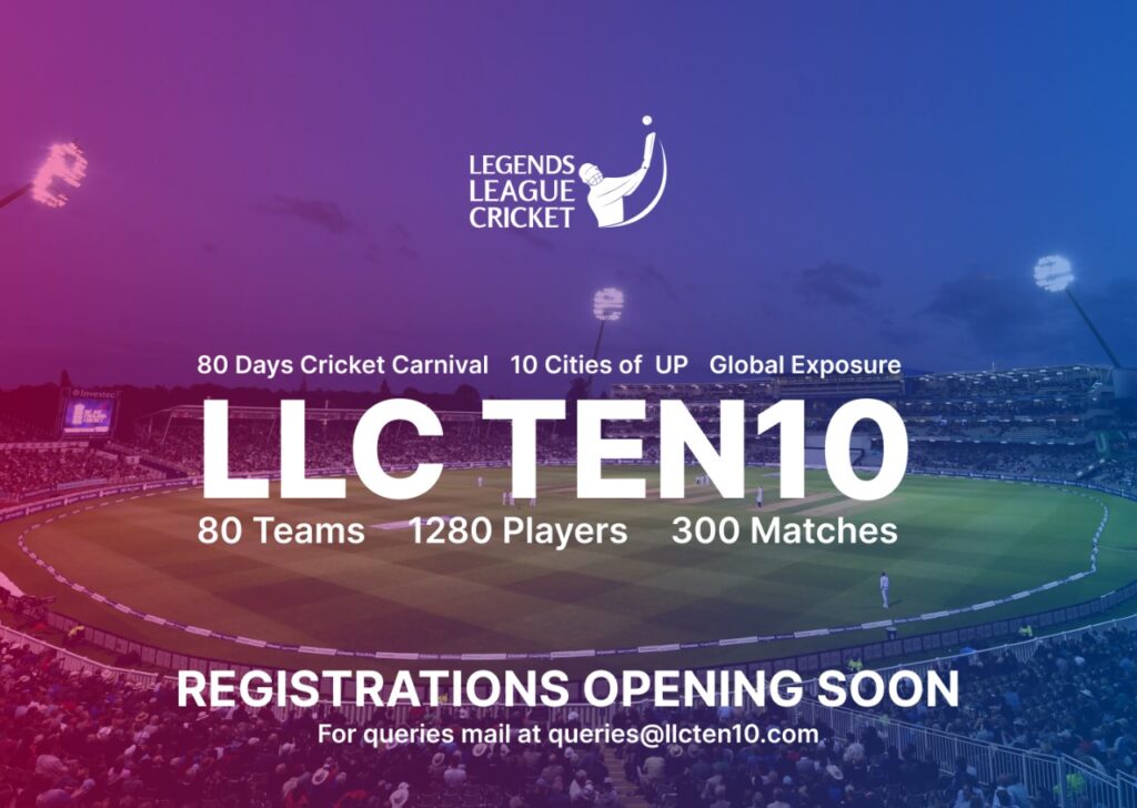 Legends League Cricket Announces LLC Ten10 league