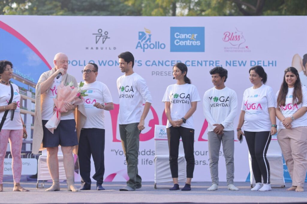 Apollo Cancer Centres Creates Awareness for Breast Cancer through Yoga