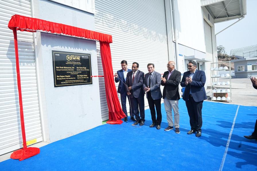 Tata International and Tata Motors launch Re.Wi.Re, an advanced registered vehicle scrapping facility, in Pune